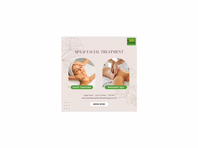 Le Shaoyue Facial & Healing Spa
