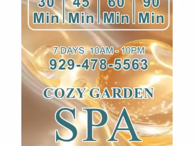 Cozy Garden Spa