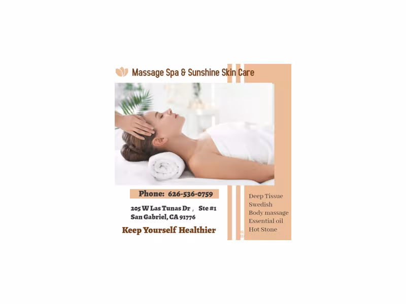 Sunshine Spa & Massage