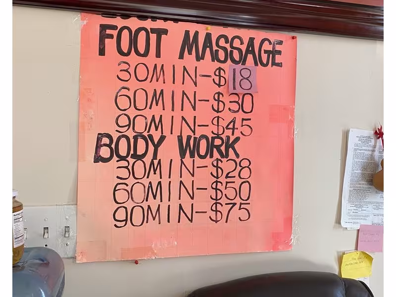 Lucky 777 Foot Spa
