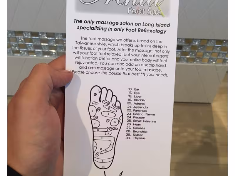 Orchid Foot Spa