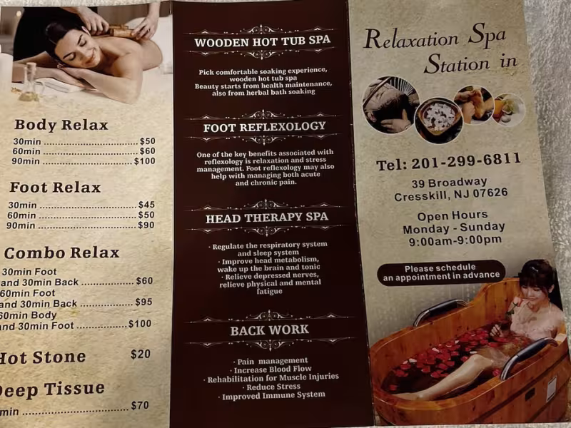 Relaxation Spa Station