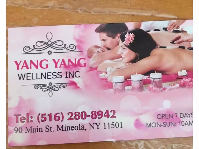 Yang Yang Wellness Massage