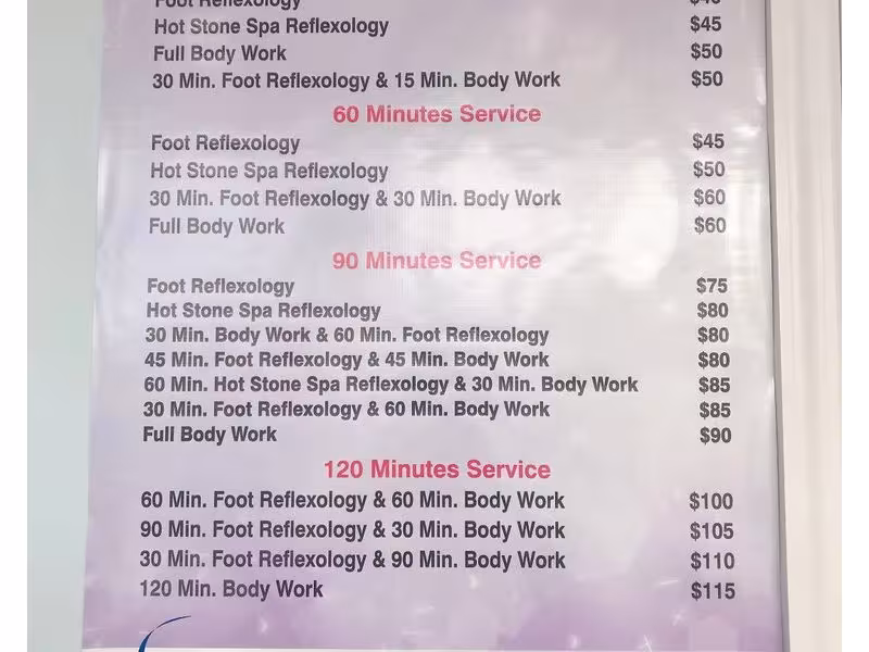Spring Reflexology Spa