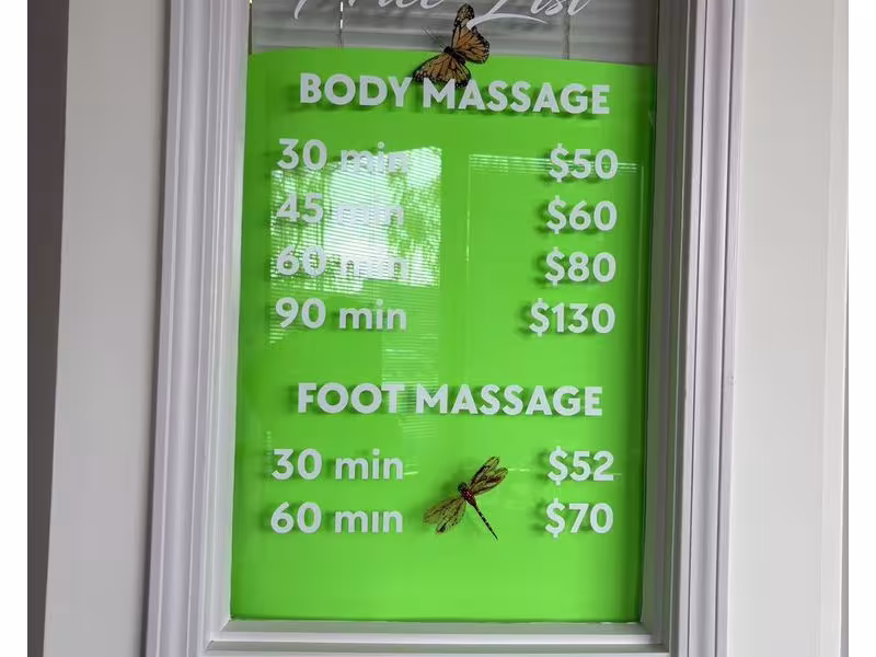 Oasis Spa Massage